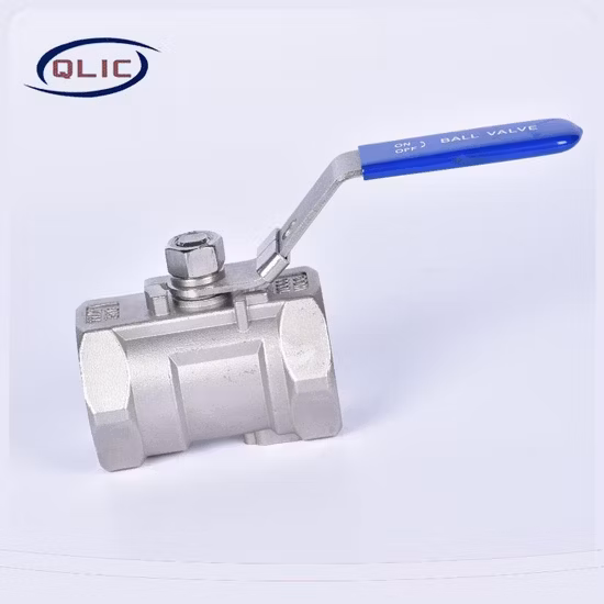 Valvola di ritegno flottante/filtro/valvola a globo/valvola a sfera industriale/sanitaria a passaggio totale filettata NPT/BSPT/Bsp in acciaio inossidabile CF8/CF8m DN15